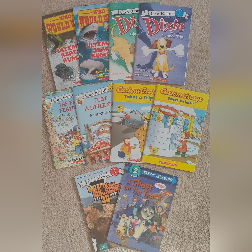 8 Scholastic books + 2 FREE books